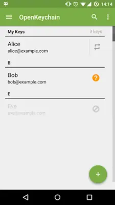 OpenKeychain android App screenshot 5